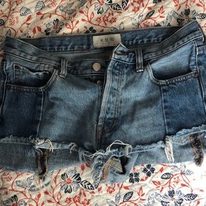Free People Denim Shorts Size 28